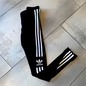 Black adidas workout leggings